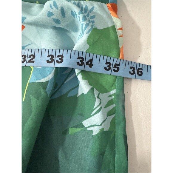 Gdg Actuel Blouse Womens Small Multicolor Abstract Artsy Bishop Sleeve Loose Top - Picture 8 of 11